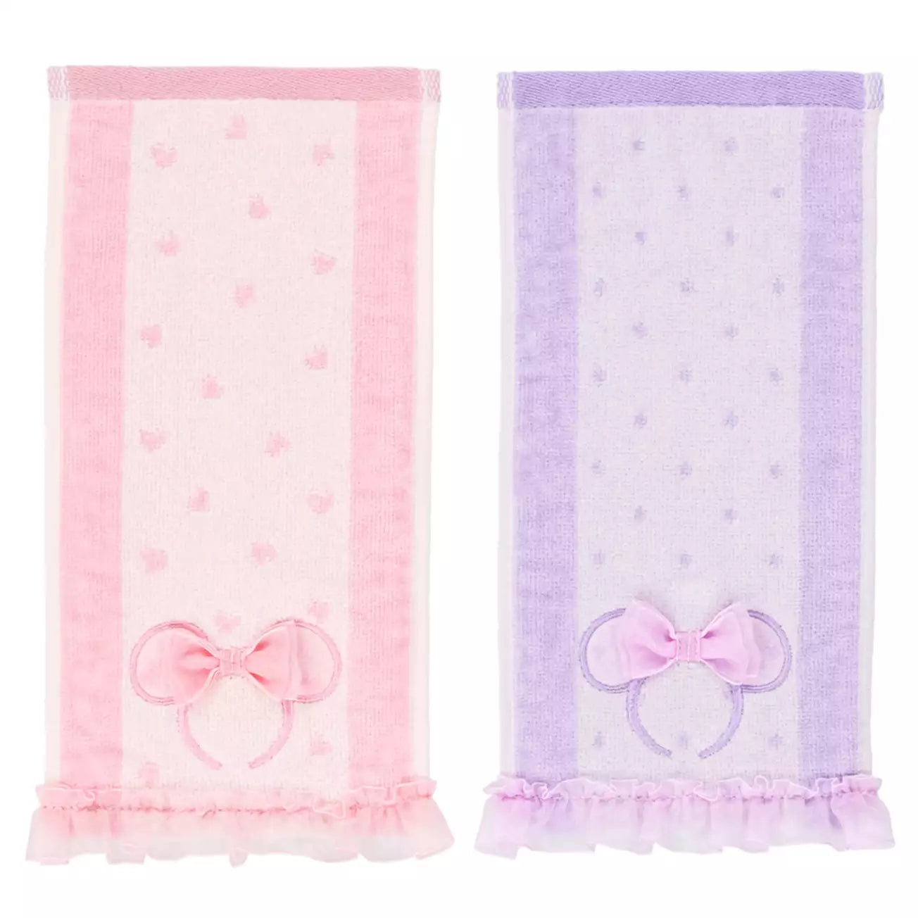 Tokyo Disney Resort - Minnie Ears - Two Half-size Mini Towels