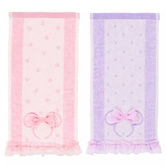 Tokyo Disney Resort - Minnie Ears - Two Half-size Mini Towels
