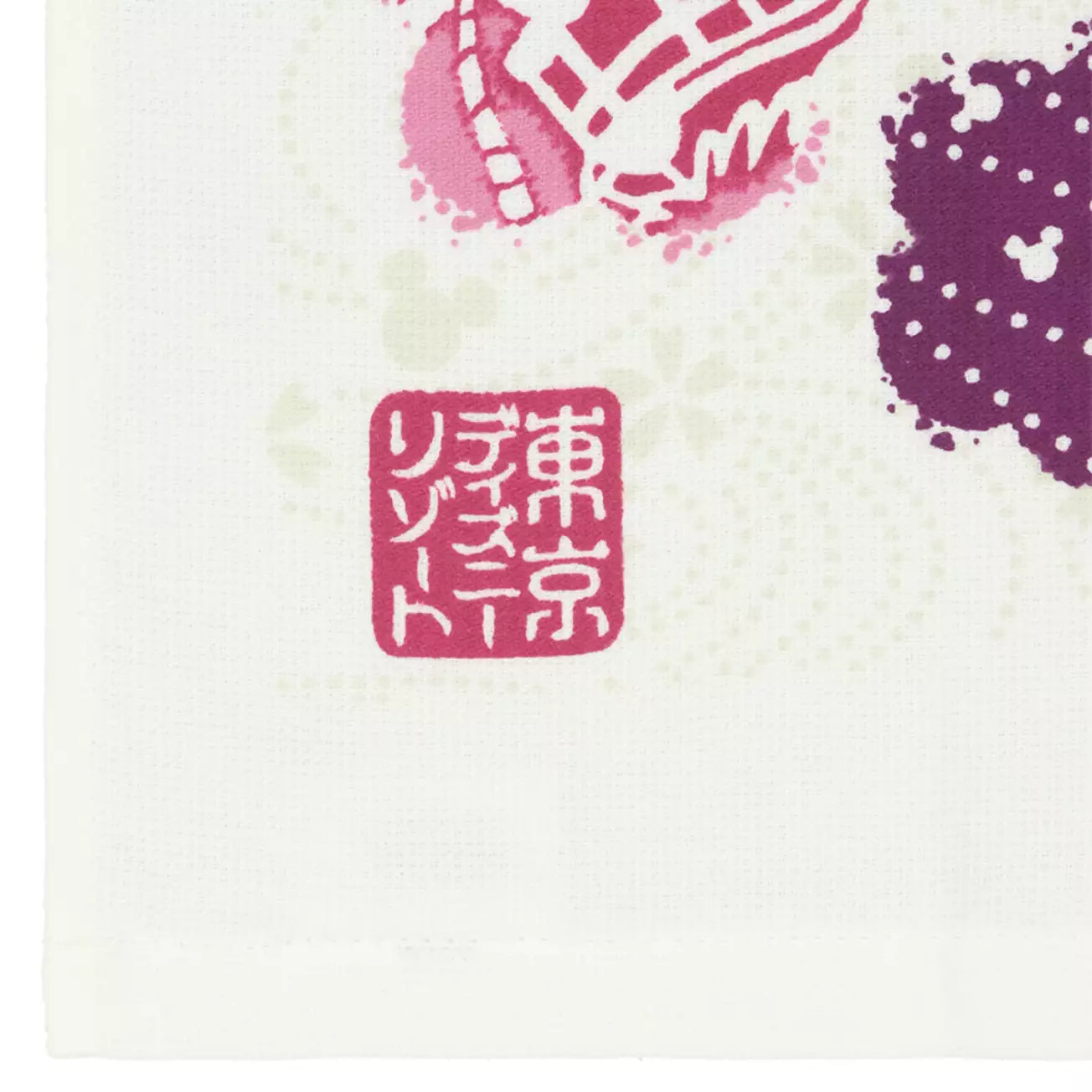 Tokyo Disney Resort - Mickey & Minnie Mouse - Japanese Style Face Towel