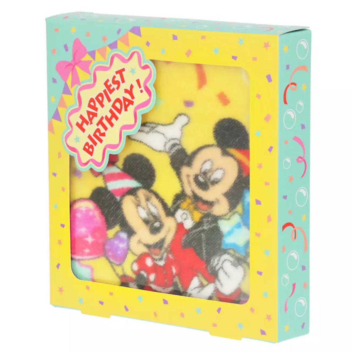 OCT 29 RELEASE - Tokyo Disney Resort - Mickey Mouse & Friends - Birthday Mini Towel