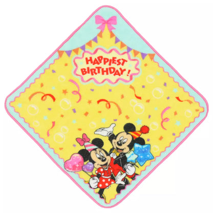 OCT 29 RELEASE - Tokyo Disney Resort - Mickey Mouse & Friends - Birthday Mini Towel