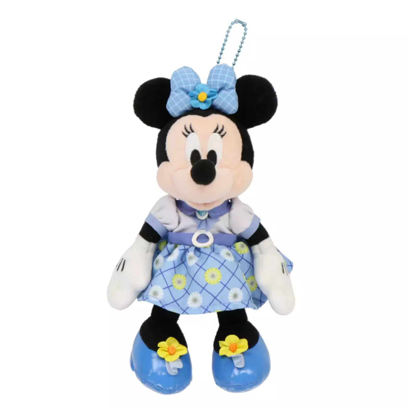 Tokyo Disney Resort - Minnie - Disney Blue Ever After -  Plush Keychain / Badge