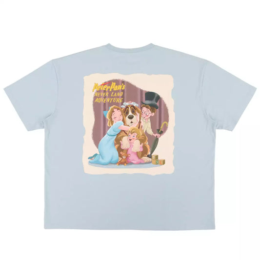 Disneysea Limited - Fantasy Springs - Oversized Peter Pan T-Shirt - Blue