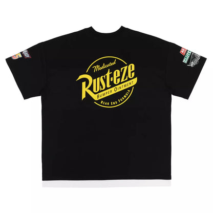 Tokyo Disney Resort - Cars - Lightening McQueen - Oversized T-shirt - One Size (black)