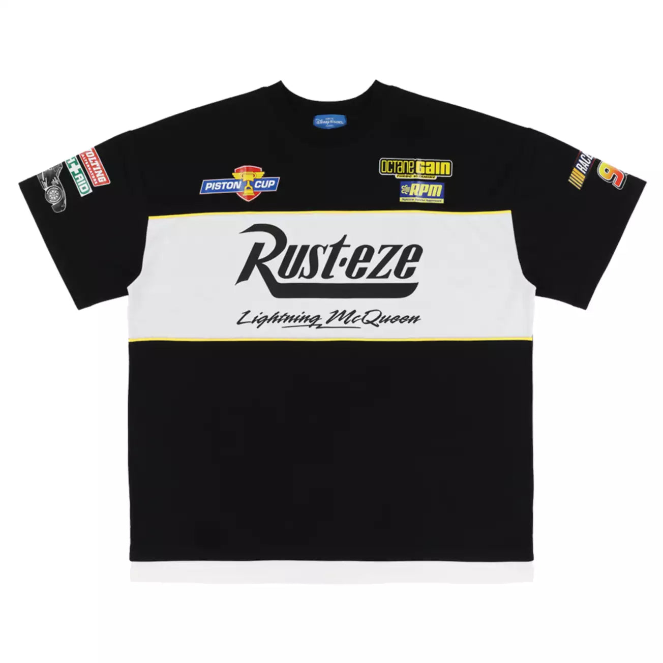 Tokyo Disney Resort - Cars - Lightening McQueen - Oversized T-shirt - One Size (black)