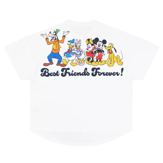 Tokyo Disney Resort - Mickey & Friends - Best Friends Forever - Unisex Oversized T-Shirt
