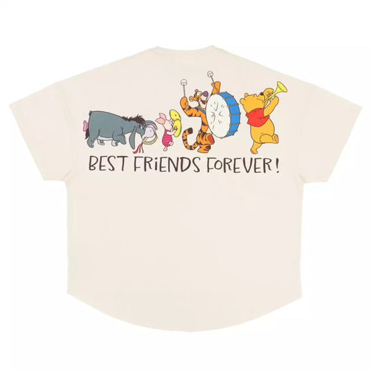 Tokyo Disney Resort - Winnie the Pooh - Best Friends Forever - Unisex Oversized T-Shirt