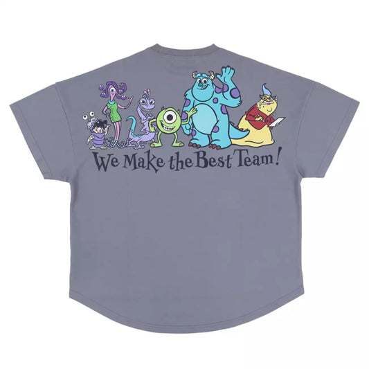 Tokyo Disney Resort - Monsters Inc - We Make the Best Team - Unisex Oversized T-Shirt