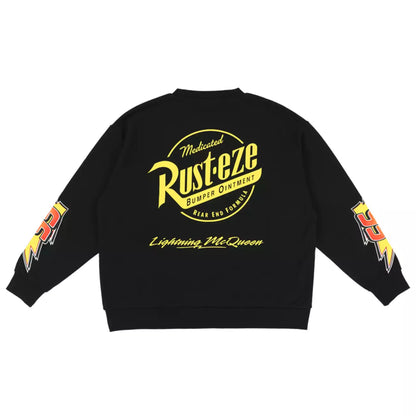 OCT 22 PREORDER - Tokyo Disney Resort - Cars - Lightning McQueen - Oversized Unisex Sweatshirt (Black)