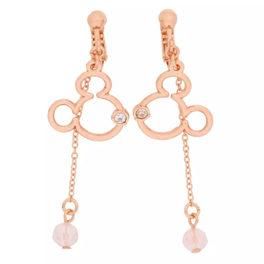 Tokyo Disney Resort - Mickey Mouse - Rose Gold Earrings