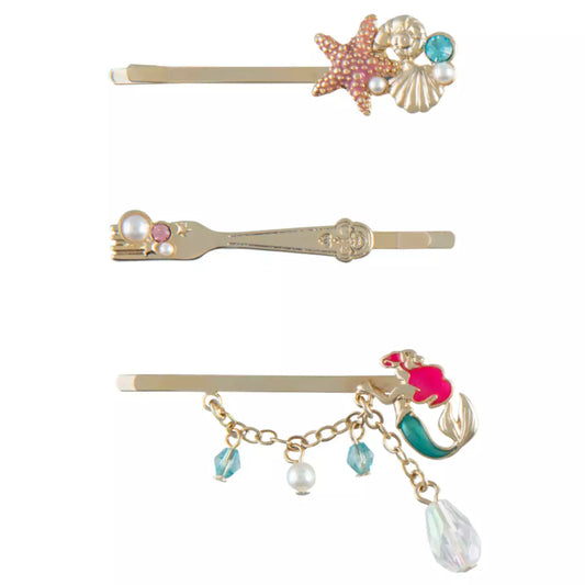 Tokyo Disney Resort - The Little Mermaid - Ariel 3 Hair Pins