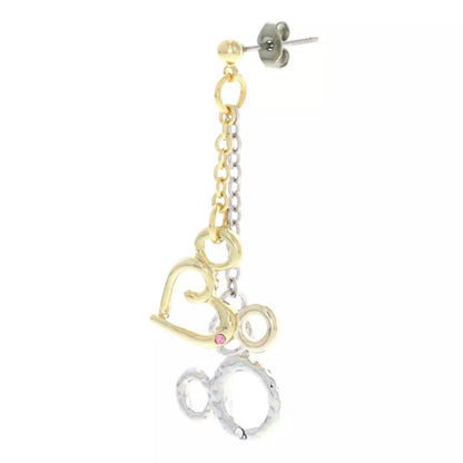 Tokyo Disney Resort - Mickey Mouse - Silver & Gold Earrings