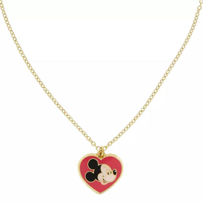 Tokyo Disney Resort - Mickey Mouse - Heart Necklace
