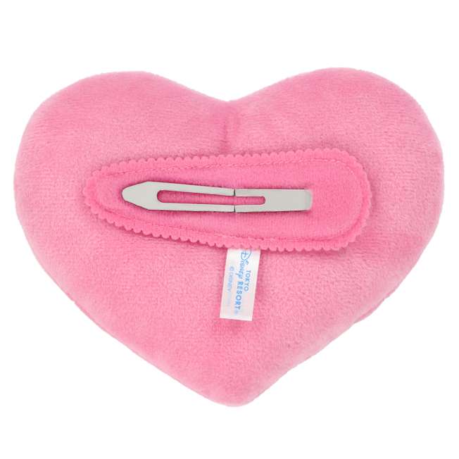 Tokyo Disney Resort - Minnie Mouse - Heart Plush - Hair Clip