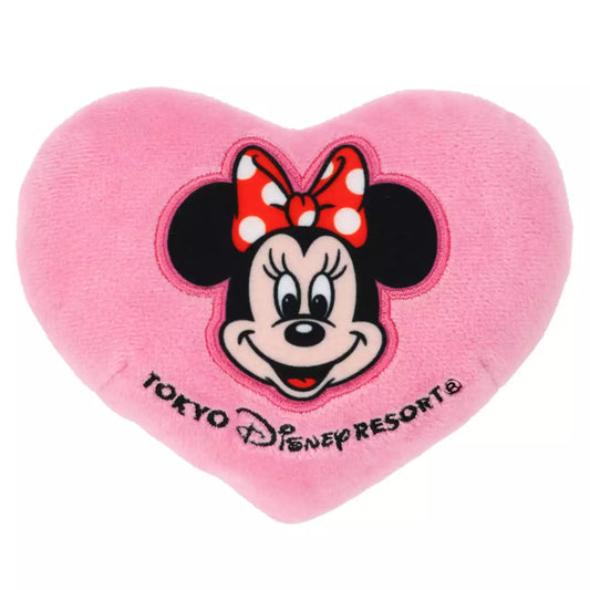 Tokyo Disney Resort - Minnie Mouse - Heart Plush - Hair Clip