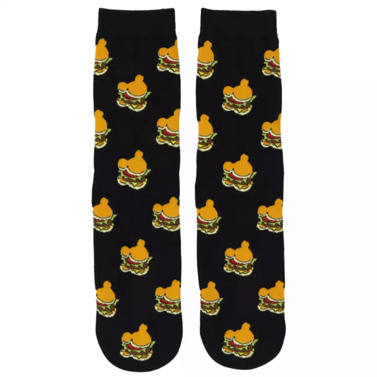 Tokyo Disney Resort - Mickey Hamburger Socks - 25-27cm