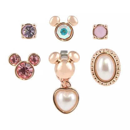 Tokyo Disney Resort - Mickey Mouse - 6 Earrings (Pink)