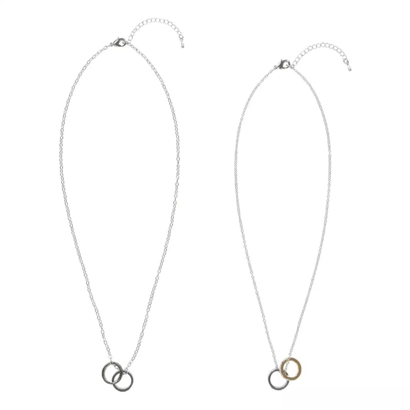 Tokyo Disney Resort - Mickey & Minnie Mouse - Ring Necklace (Pair Set)