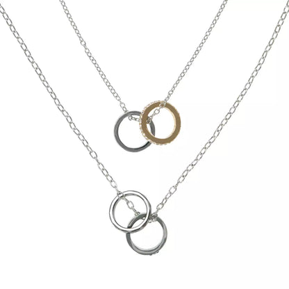 Tokyo Disney Resort - Mickey & Minnie Mouse - Ring Necklace (Pair Set)