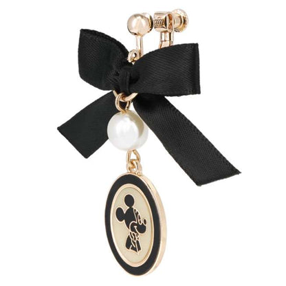 Tokyo Disney Resort - Mickey & Minnie Mouse - Ribbon Earrings