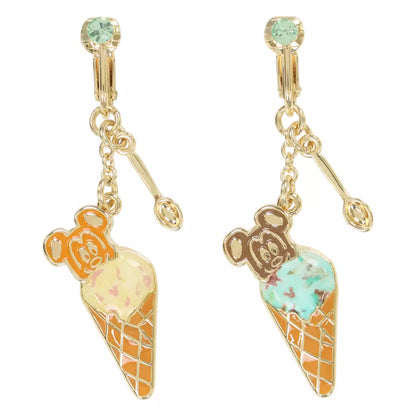 Tokyo Disney Resort - Ice Cream Cones - Mickey Mouse - Earrings