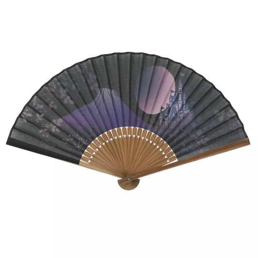 Tokyo Disney Resort - Cinderella's Castle / Mount Prometheus - Japanese Folding Fan