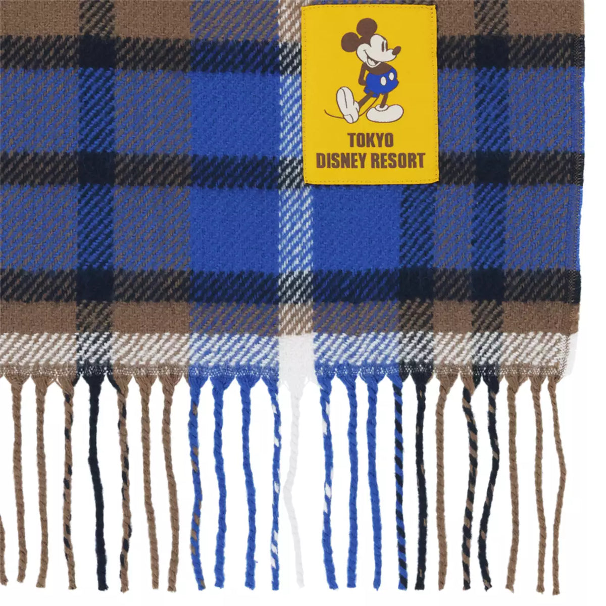 OCT 22 PREORDER - Tokyo Disney Resort - Mickey Mouse - Plaid Scarf