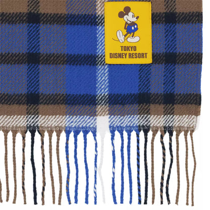 OCT 22 PREORDER - Tokyo Disney Resort - Mickey Mouse - Plaid Scarf