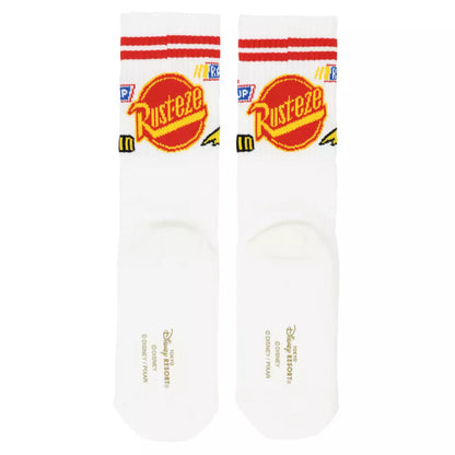 OCT 22 PREORDER - Tokyo Disney Resort - Cars - Lightning McQueen - White Socks 22-25cm