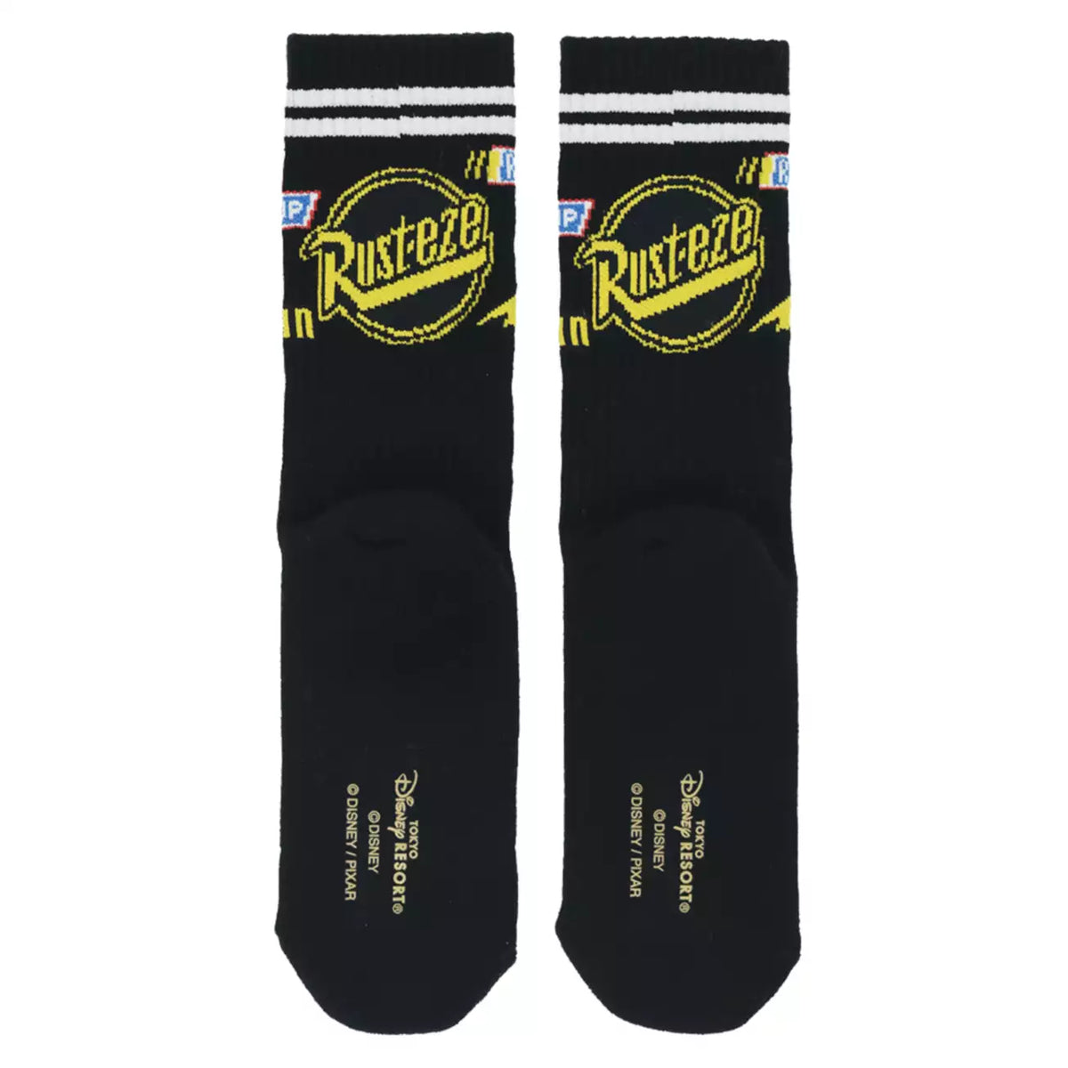 OCT 22 PREORDER - Tokyo Disney Resort - Cars - Lightning McQueen - Black Socks 22-25cm