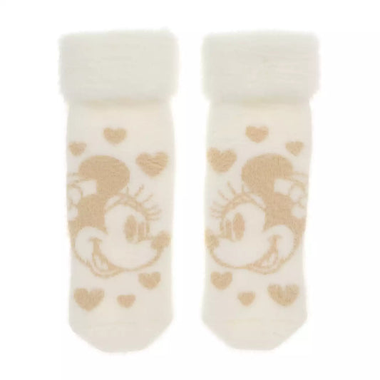 Tokyo Disney Resort - Minnie Mouse Fluffy Socks 22-25cm