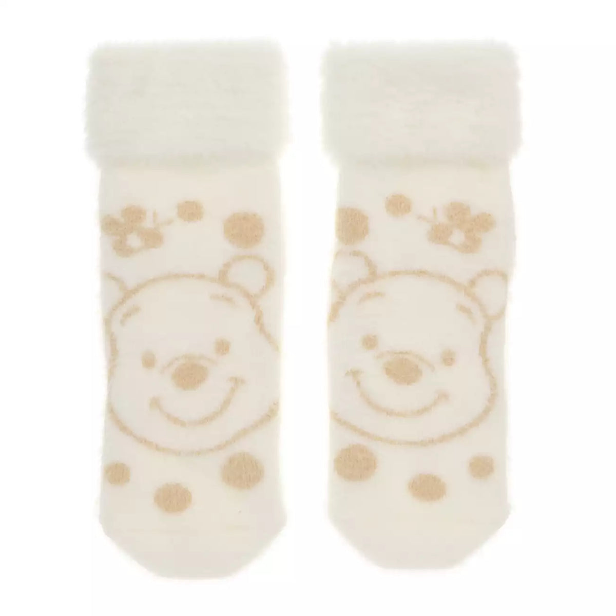 Tokyo Disney Resort - Winnie the Pooh - Fluffy Socks 22-25cm