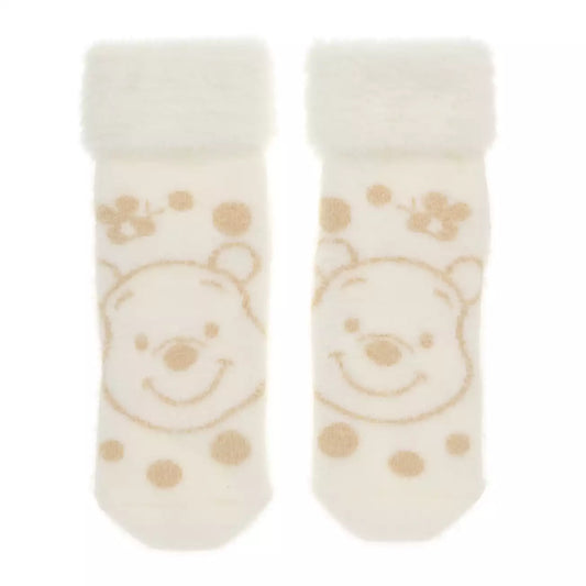 Tokyo Disney Resort - Winnie the Pooh - Fluffy Socks 22-25cm