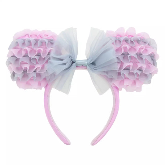 Tokyo Disney Resort - Tulle Minnie Ears - Blue x Purple