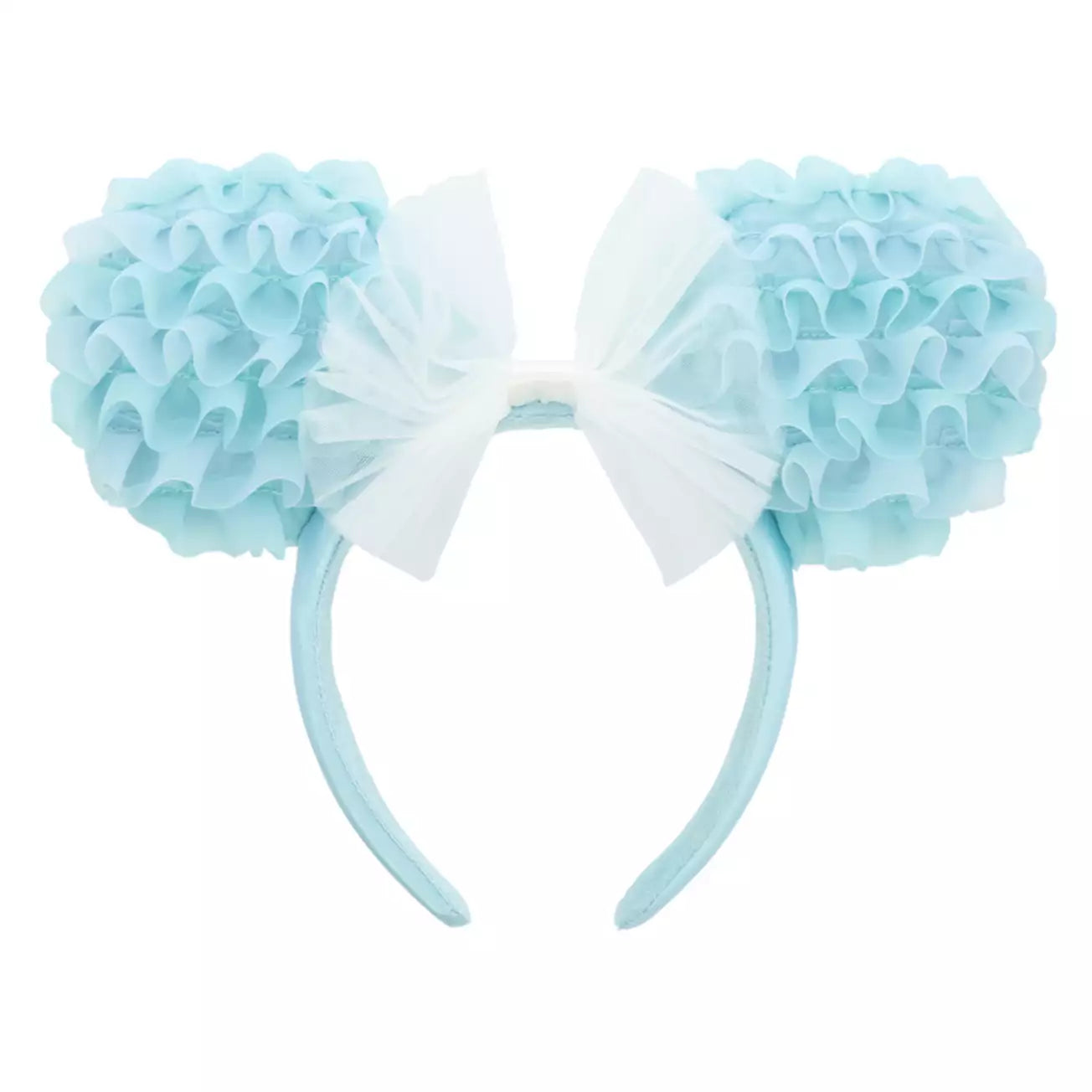 Tokyo Disney Resort - Tulle Minnie Ears - Blue x White