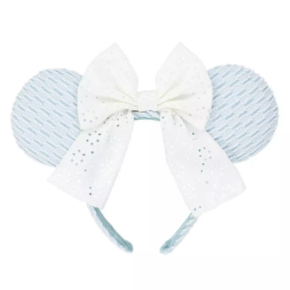 Tokyo Disney Resort - Pastel Cotton Bow - Minnie Ears - Blue