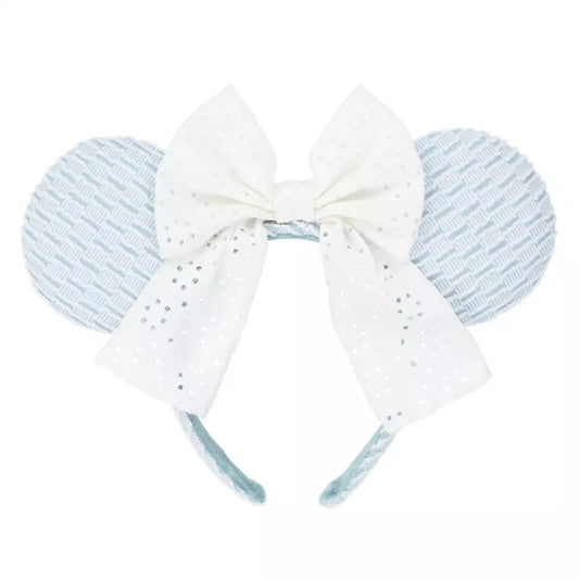 Tokyo Disney Resort - Pastel Cotton Bow - Minnie Ears - Blue