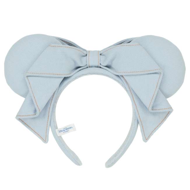 Tokyo Disney Resort - Light Denim Ribbon - Minnie Ears