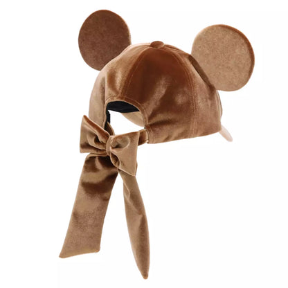 OCT 22 PREORDER - Tokyo Disney Resort - Mickey Mouse - Velvet Ears Cap (Brown)
