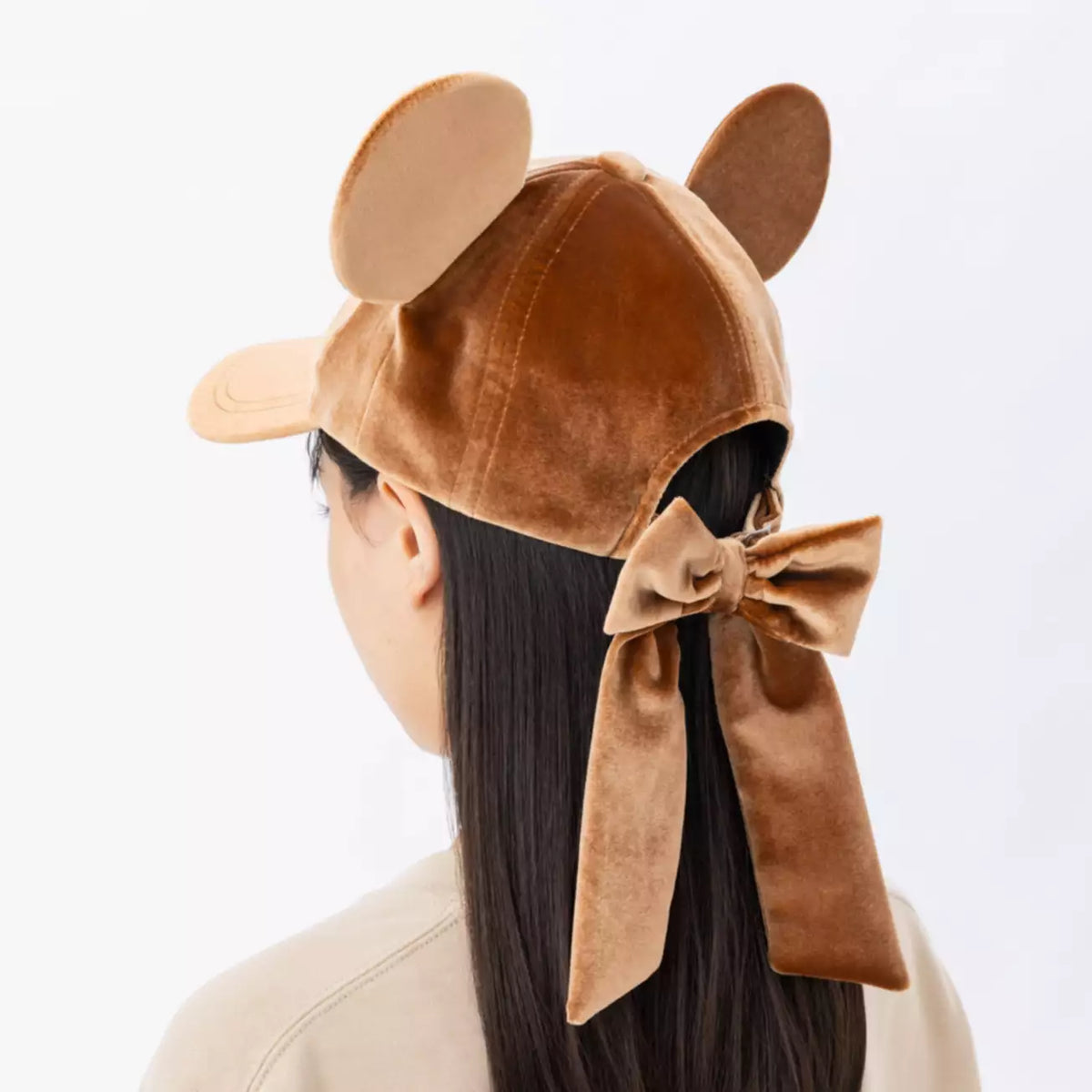 OCT 22 PREORDER - Tokyo Disney Resort - Mickey Mouse - Velvet Ears Cap (Brown)