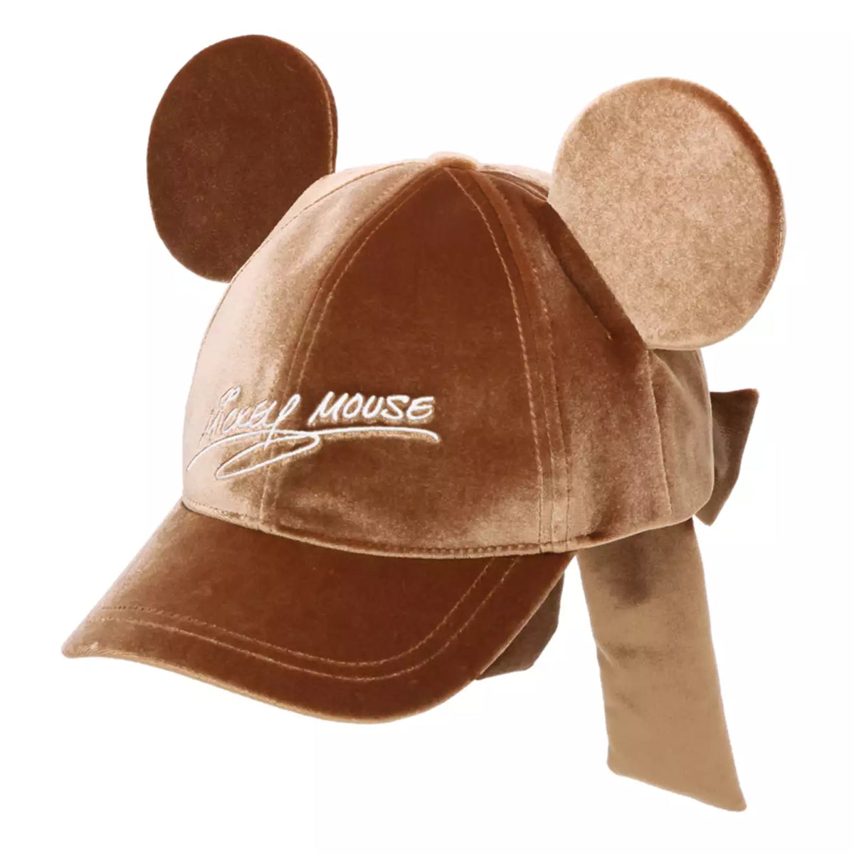 OCT 22 PREORDER - Tokyo Disney Resort - Mickey Mouse - Velvet Ears Cap (Brown)