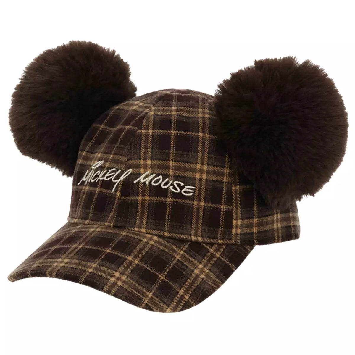 OCT 22 PREORDER - Tokyo Disney Resort - Mickey Mouse - Plaid Pompom Cap