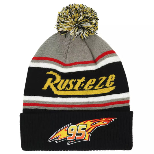 OCT 22 PREORDER - Tokyo Disney Resort - Cars - Lightning McQueen - Knit Beanie (Black)