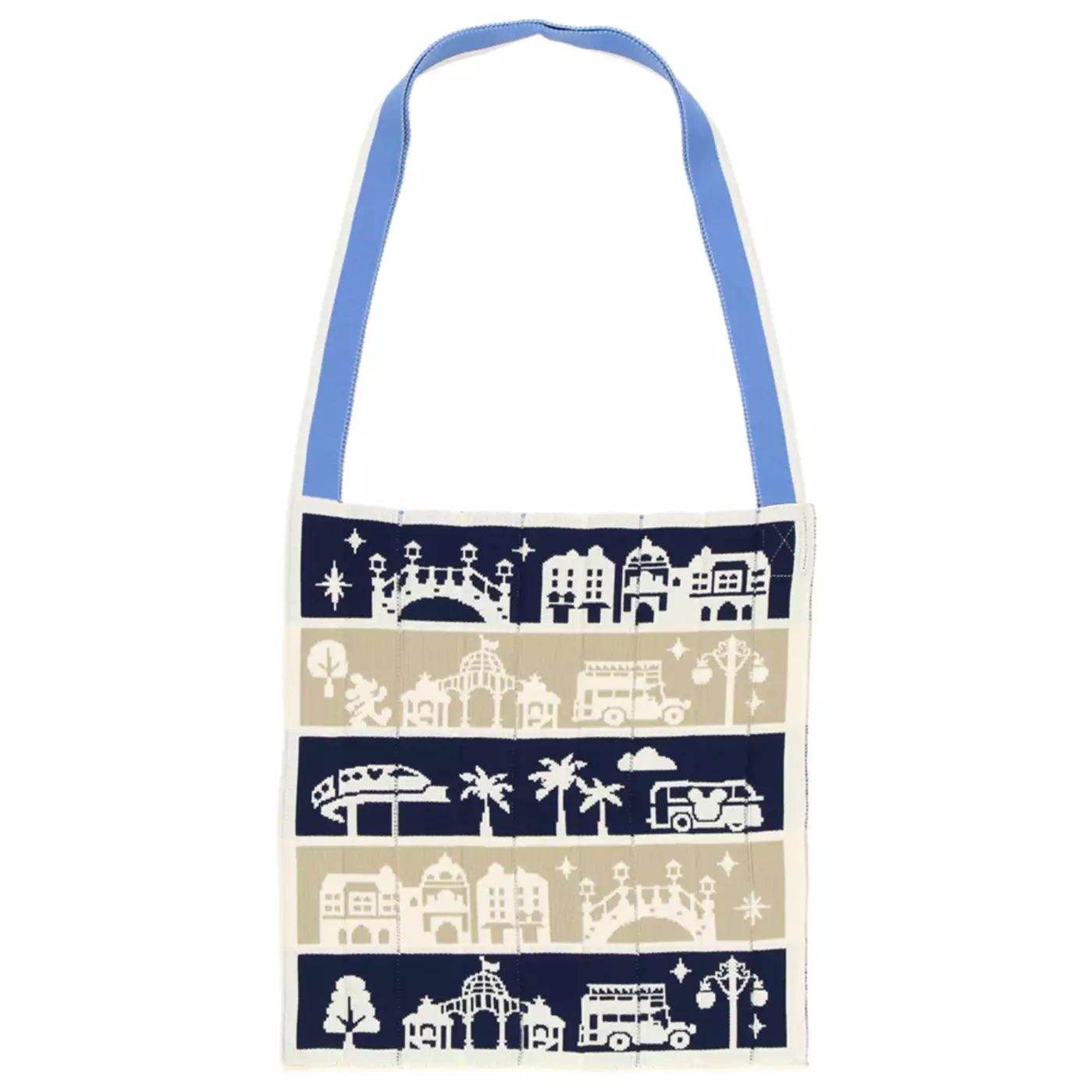 Tokyo Disney Resort - KNT365 Collab - Brown & Blue Tote