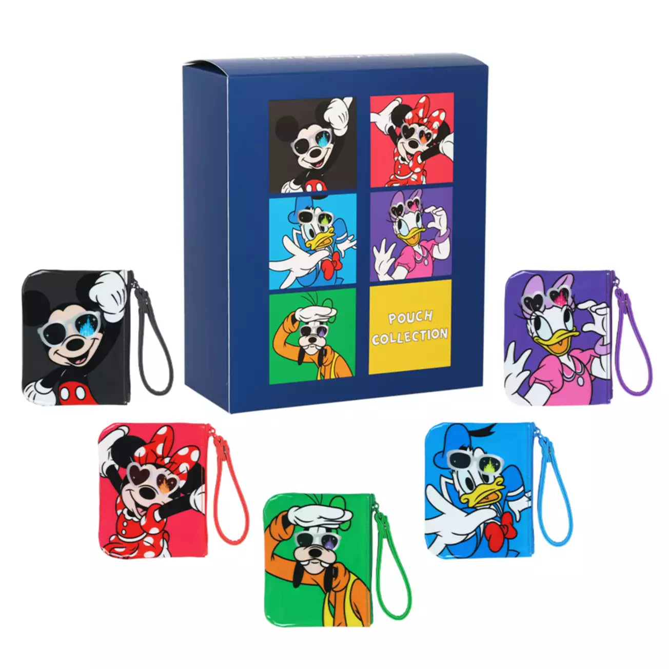 Tokyo Disney Resort - Mickey Mouse & Friends - 5 Pouch Set