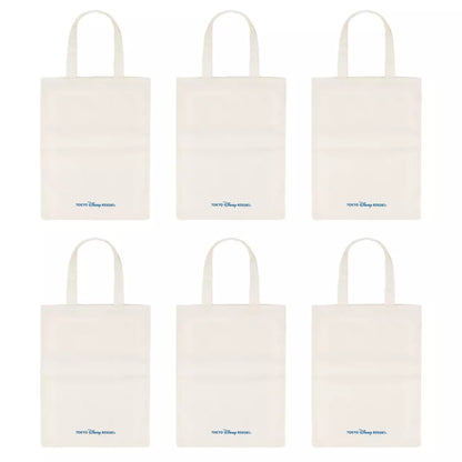 JULY 16 PREORDER - Tokyo Disney Resort - Set of 6 Tote Bags - Ride Theme