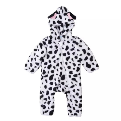Tokyo Disney Resort - 101 Dalmatians - Fluffy Baby Coverall - 80cm