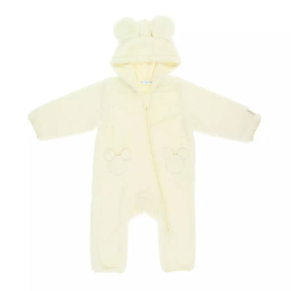 Tokyo Disney Resort - Mickey Mouse - Fluffy Baby Coverall - 80cm