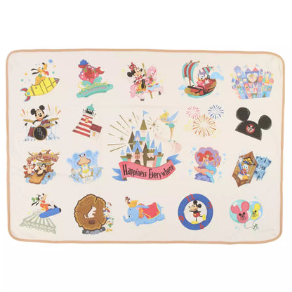 Tokyo Disney Resort - Mickey & Friends - Park Icons - Baby Blanket
