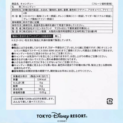 Tokyo Disney Resort - Mickey Balloons - Mickey & Friends - Candy Bag